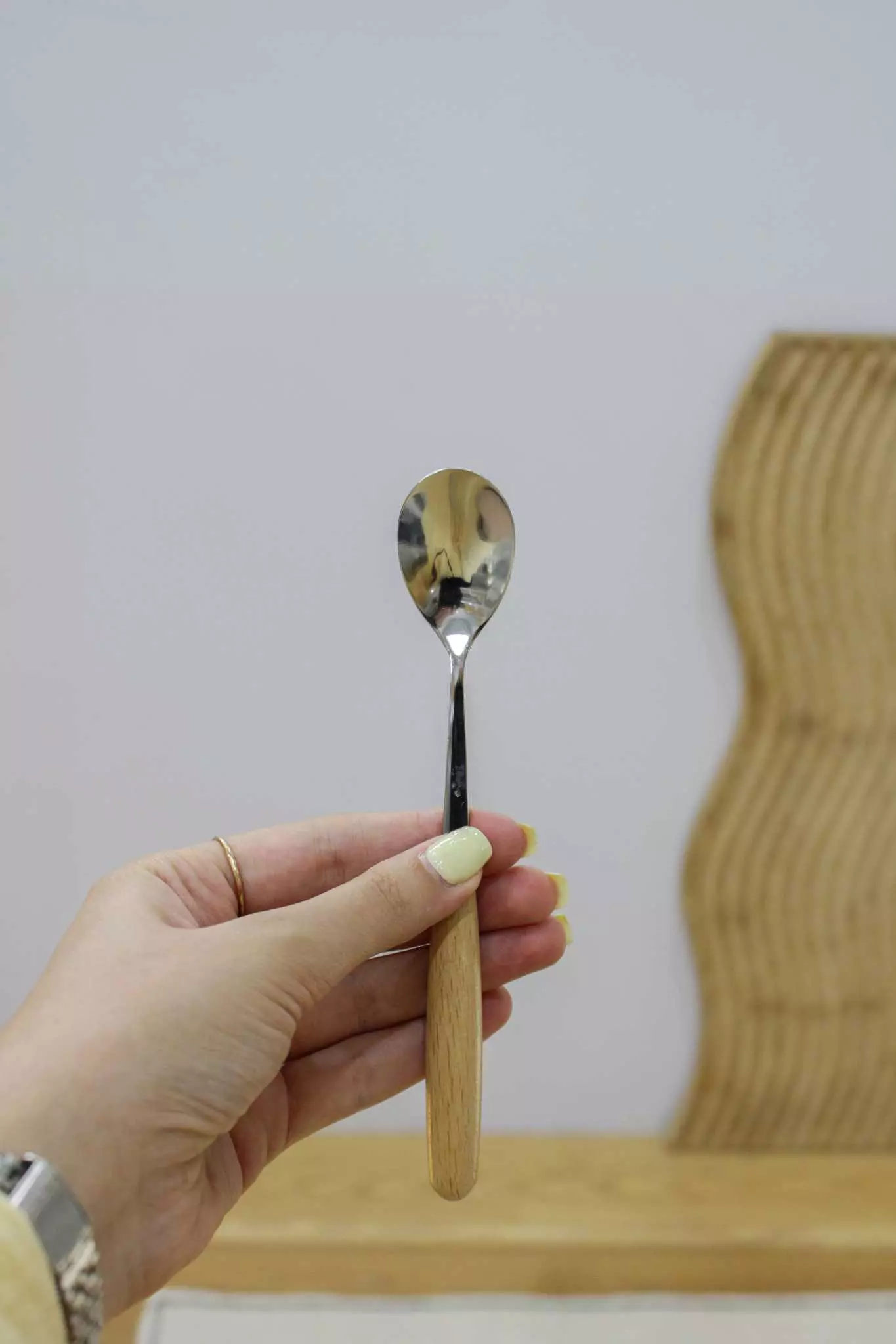 ست پذیرایی دسته چوبی